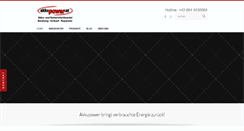 Desktop Screenshot of akkupower.at